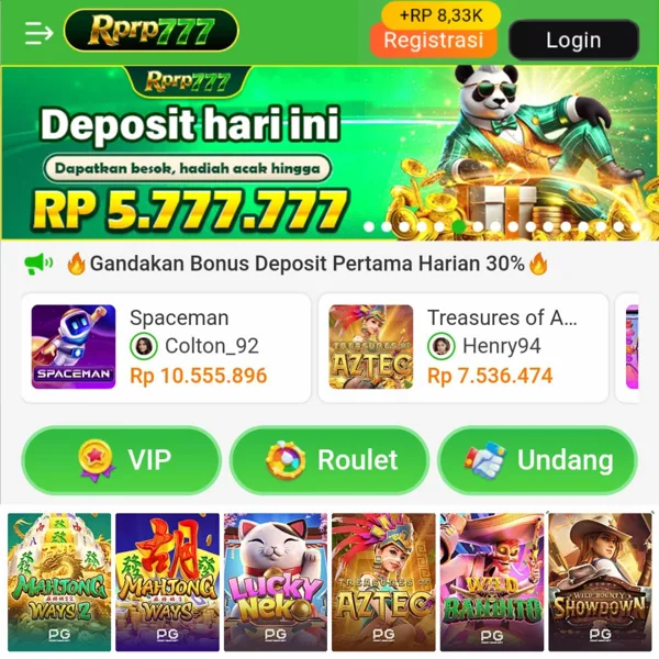 RPRP777 Slot Anti Rungkad Indonesia
